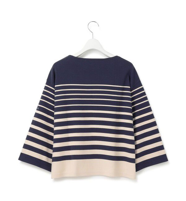 23区「【洗える】Armor-lux ベルスリーブボーダー カットソー」|Tシャツ・カットソー|