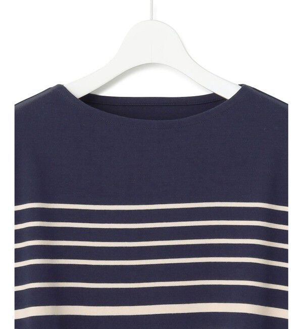 23区「【洗える】Armor-lux ベルスリーブボーダー カットソー」|Tシャツ・カットソー|