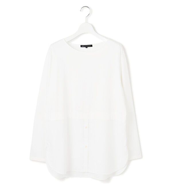 23区「【GLOW10月号掲載/洗える】ナチュラルコットンベアコンビ カットソー」|Tシャツ・カットソー|