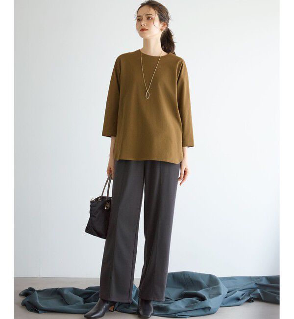 23区「【SLOW/一部店舗限定】コットンライクテリー イージー パンツ」|その他|