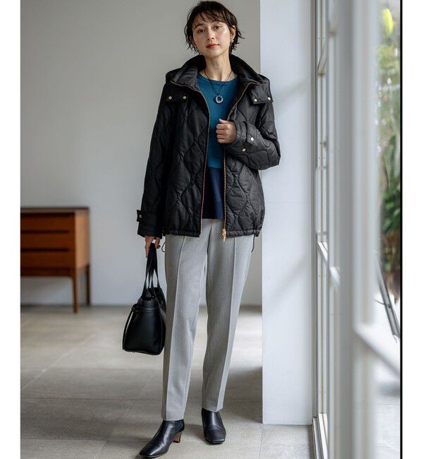 23区「【VERY掲載/撥水加工/洗える】TRストレッチギャバ テーパード パンツ」|その他|