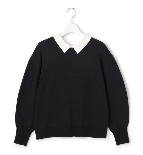 23区「【WEB&一部店舗限定】バイカラーデザイン 2WAY ニット」|ニット・セーター|