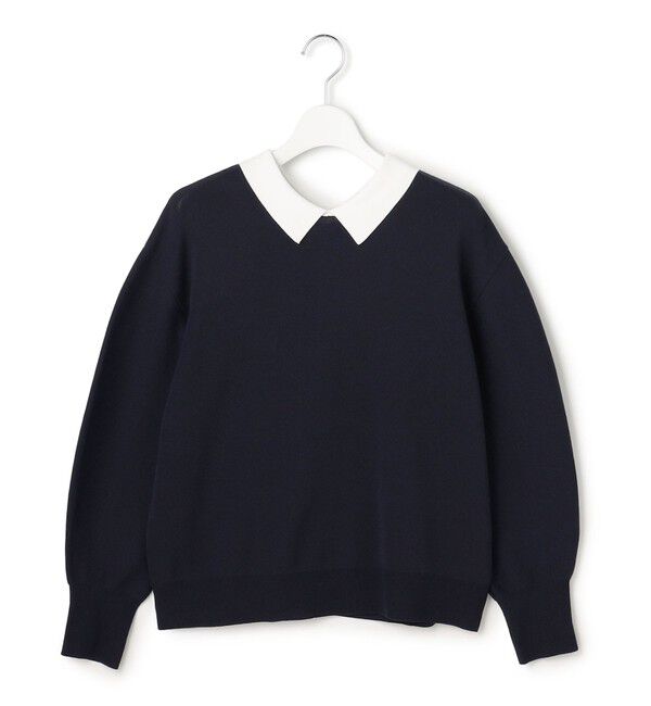 23区「【WEB&一部店舗限定】バイカラーデザイン 2WAY ニット」|ニット・セーター|