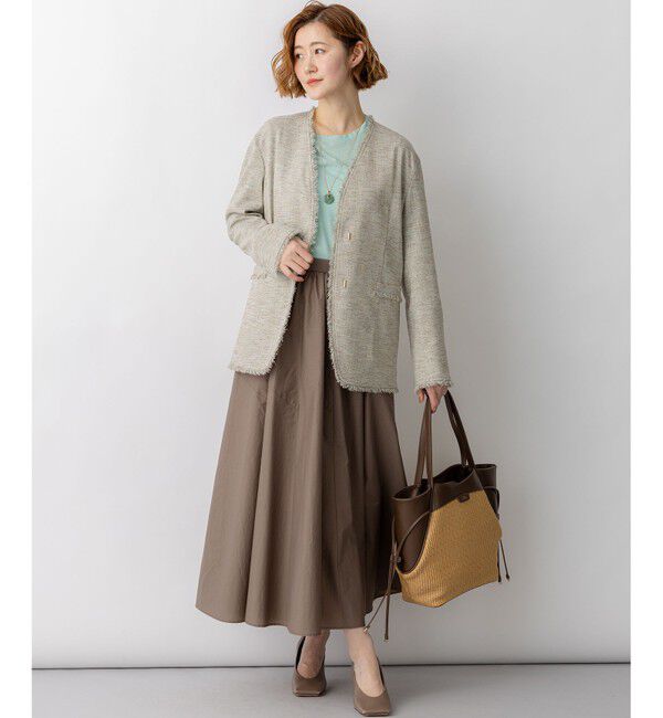 23区「【見上愛さん着用】ストーン ワントップ ネックレス」|ネックレス|