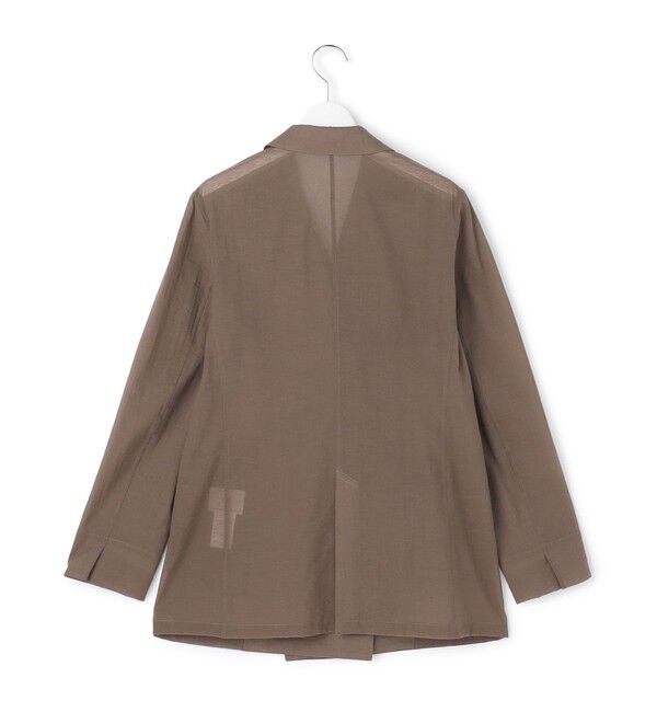 23区「【見上愛さん着用】ナイロンコットンシアーボイル ダブルジャケット」|その他|