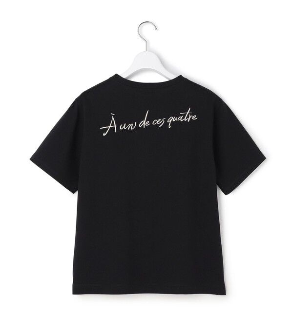 23区「バック刺繍 メッセージロゴ Tシャツ」|Tシャツ・カットソー|