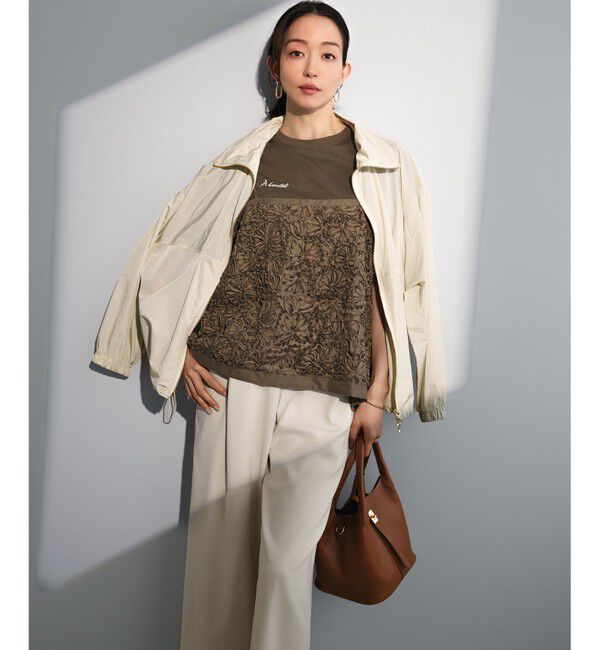 23区「バック刺繍 メッセージロゴ Tシャツ」|Tシャツ・カットソー|