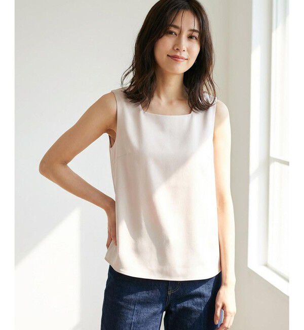 ANY SIS「【2WAY】サテン タンクトップ」|タンクトップ|ﾗｲﾄﾍﾞｰ