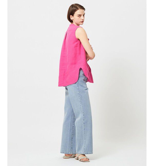 BEIGE,「BASILE / バンドカラーシャツ」|シャツ・ブラウス|