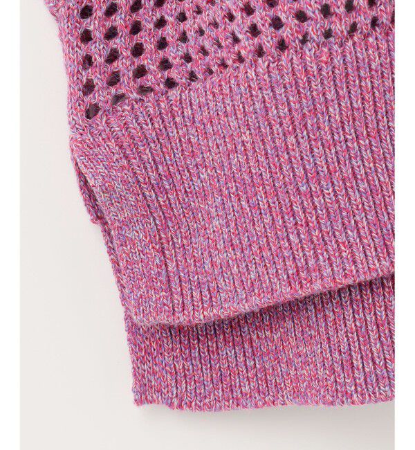 GRACE CONTINENTAL「マルチカラーニットトップ」|ニット・セーター|