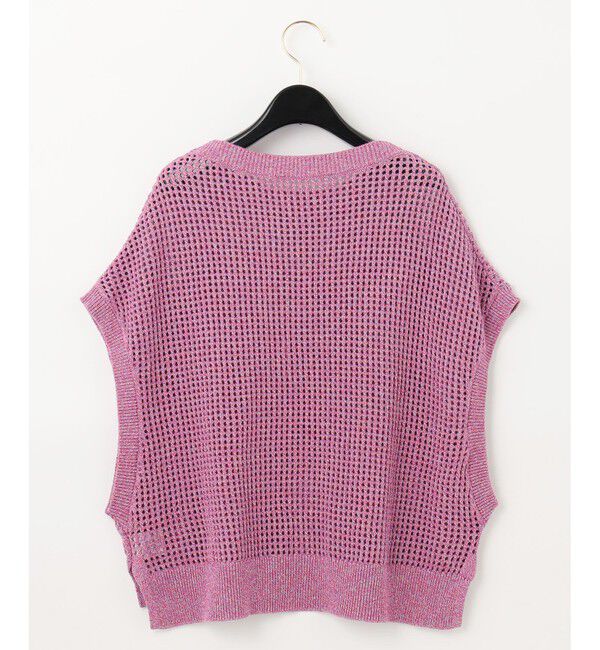 GRACE CONTINENTAL「マルチカラーニットトップ」|ニット・セーター|