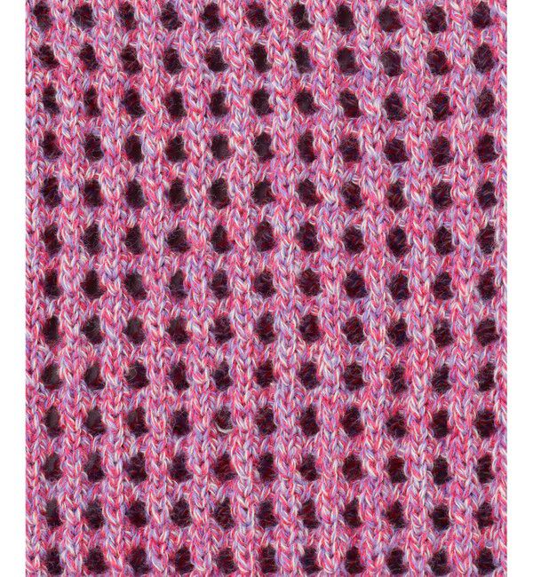 GRACE CONTINENTAL「マルチカラーニットトップ」|ニット・セーター|