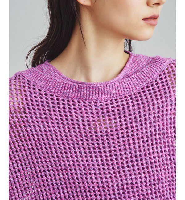 GRACE CONTINENTAL「マルチカラーニットトップ」|ニット・セーター|