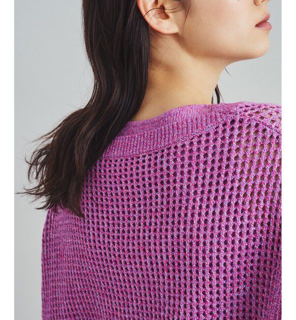 GRACE CONTINENTAL「マルチカラーニットトップ」|ニット・セーター|