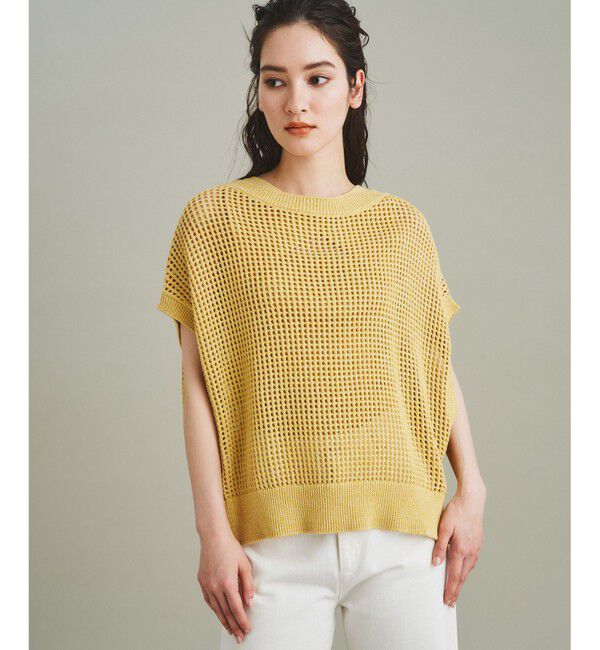 GRACE CONTINENTAL「マルチカラーニットトップ」|ニット・セーター|