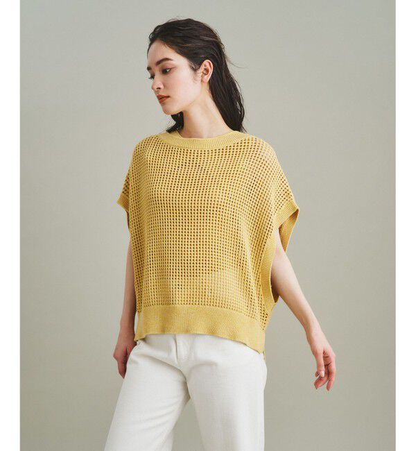 GRACE CONTINENTAL「マルチカラーニットトップ」|ニット・セーター|