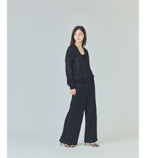 Grace Class「スパンコールニットパンツ」|その他|