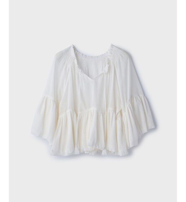 GRACE CONTINENTAL「バルーンカフタントップ」|シャツ・ブラウス|