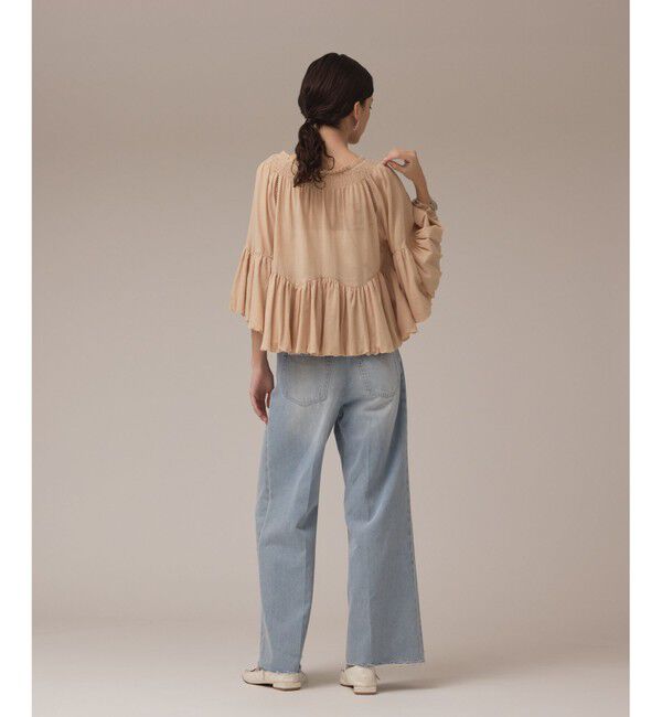 GRACE CONTINENTAL「バルーンカフタントップ」|シャツ・ブラウス|