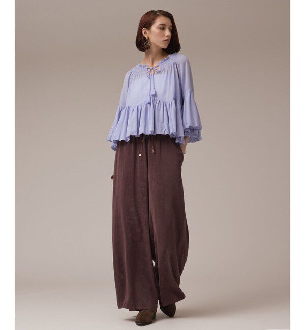 GRACE CONTINENTAL「バルーンカフタントップ」|シャツ・ブラウス|