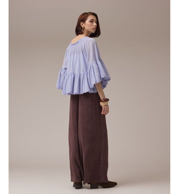 GRACE CONTINENTAL「バルーンカフタントップ」|シャツ・ブラウス|