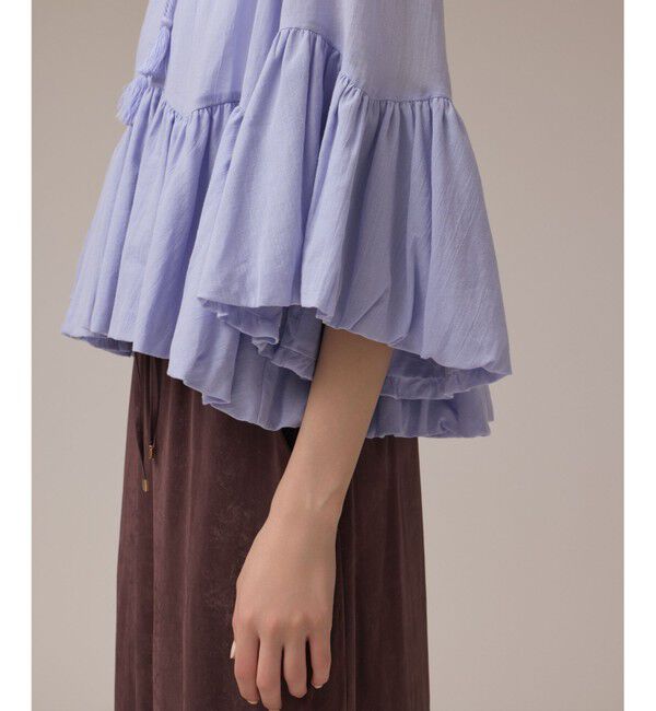 GRACE CONTINENTAL「バルーンカフタントップ」|シャツ・ブラウス|