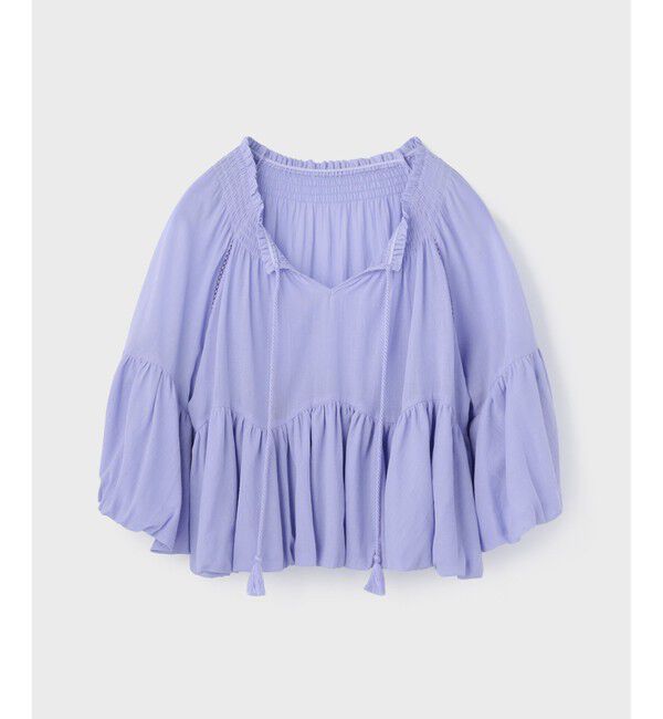 GRACE CONTINENTAL「バルーンカフタントップ」|シャツ・ブラウス|