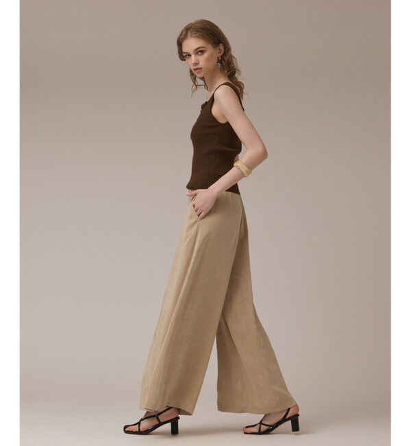 GRACE CONTINENTAL「フィブリルイージーパンツ」|その他|