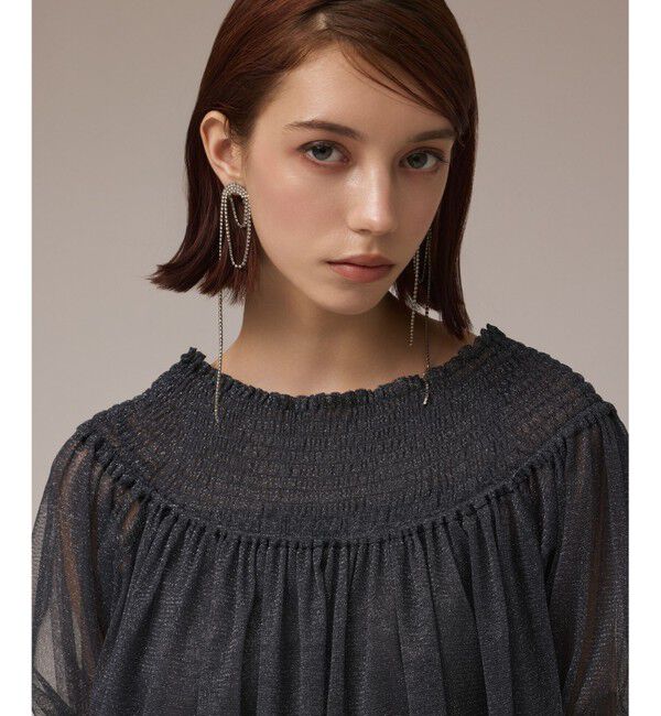 Diagram「チュールシャーリングトップ」|シャツ・ブラウス|