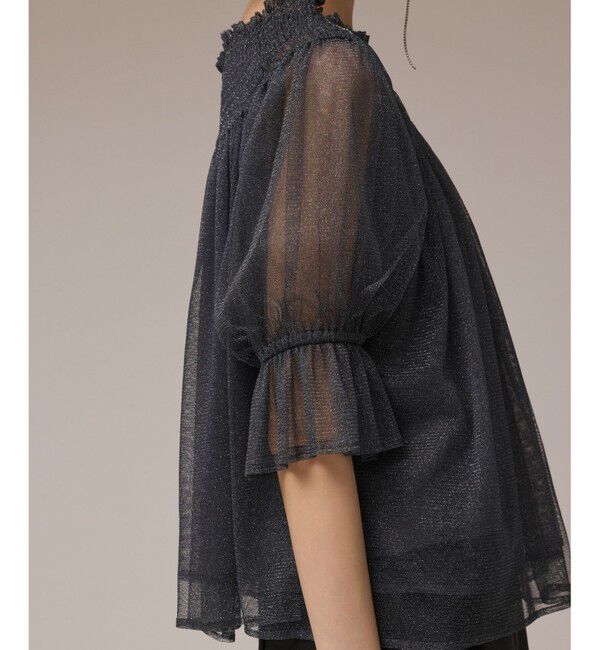 Diagram「チュールシャーリングトップ」|シャツ・ブラウス|