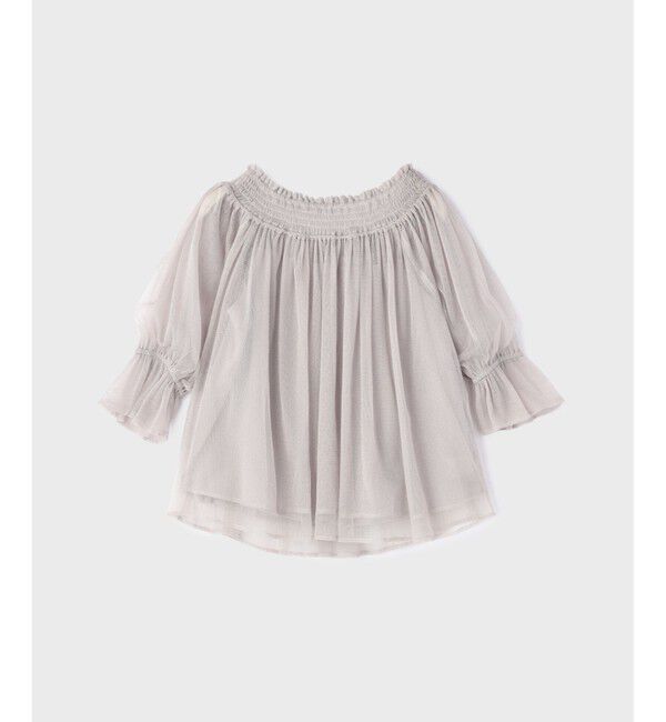 Diagram「チュールシャーリングトップ」|シャツ・ブラウス|