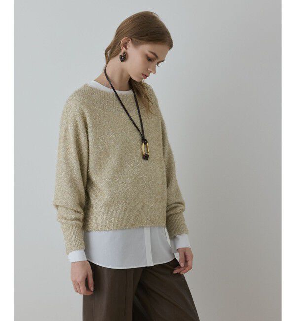 Diagram「グリッターニットトップ」|ニット・セーター|