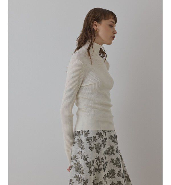 GRACE CONTINENTAL「ウールハイゲージニットトップ」|ニット・セーター|