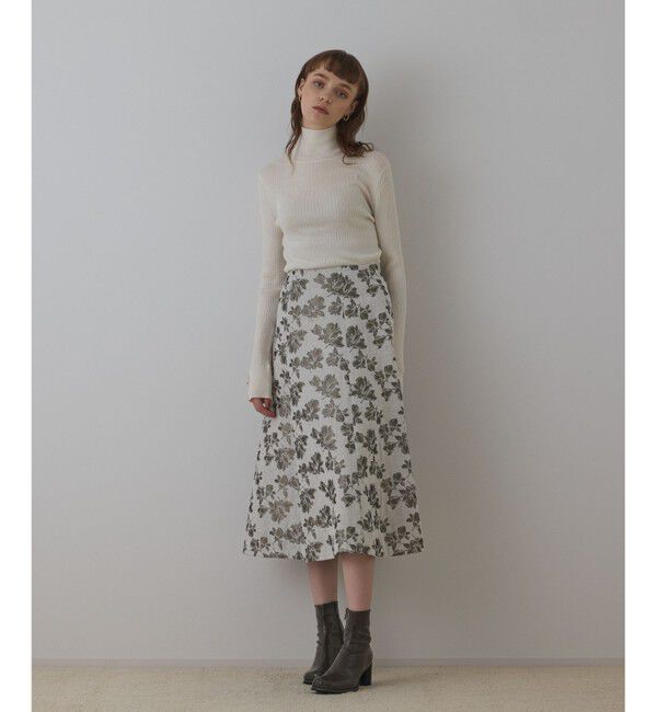 GRACE CONTINENTAL「ウールハイゲージニットトップ」|ニット・セーター|