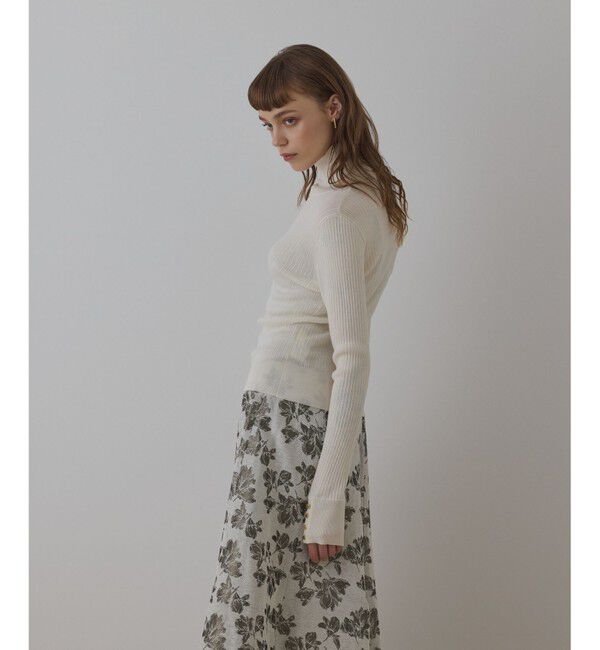 GRACE CONTINENTAL「ウールハイゲージニットトップ」|ニット・セーター|