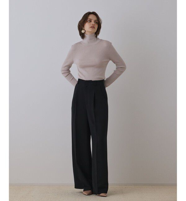 GRACE CONTINENTAL「ウールハイゲージニットトップ」|ニット・セーター|