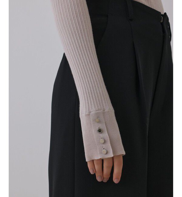 GRACE CONTINENTAL「ウールハイゲージニットトップ」|ニット・セーター|