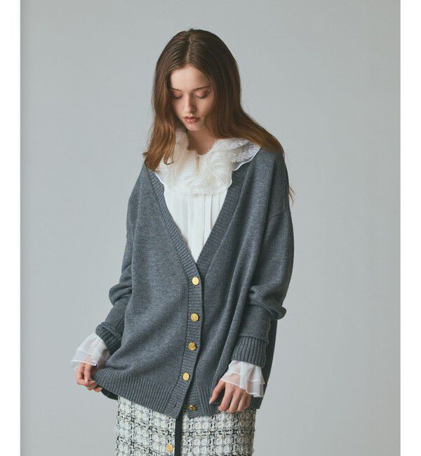 Grace Class「前後2WAYニットカーディガン」|ニット・セーター|
