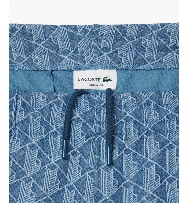 LACOSTE「サイドテーピングモノグラムジャカードトラックパンツ」|その他|