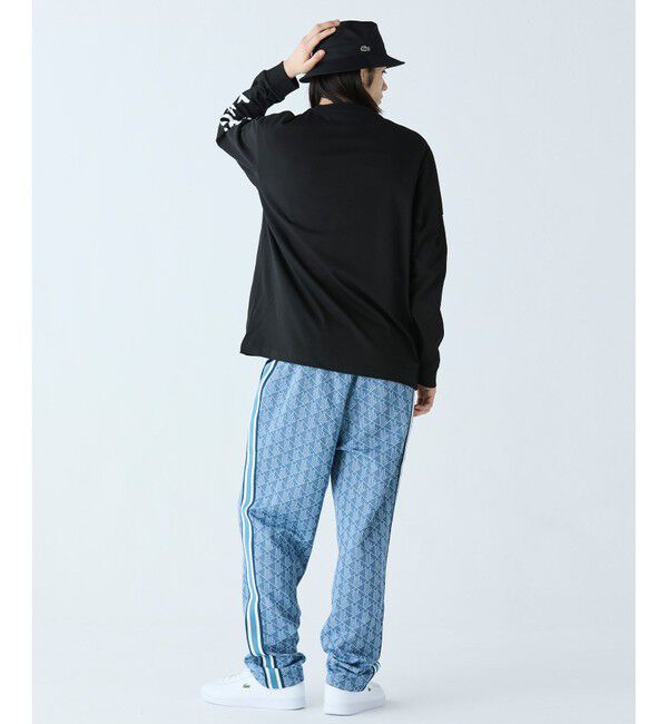 LACOSTE「サイドテーピングモノグラムジャカードトラックパンツ」|その他|