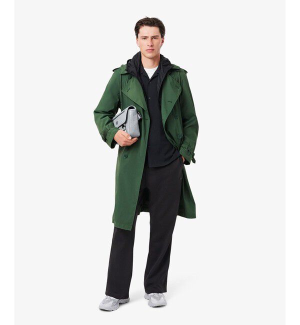 LACOSTE「サイドパイピングルーズフィットトラックパンツ」|その他|