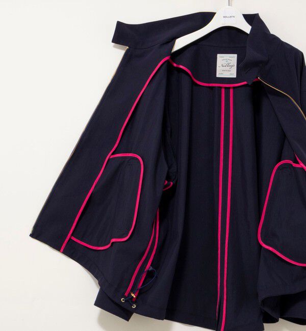 NOLLEY'S「NMPウォッシャブルスウィングトップブルゾン」|ブルゾン・スタジャン|