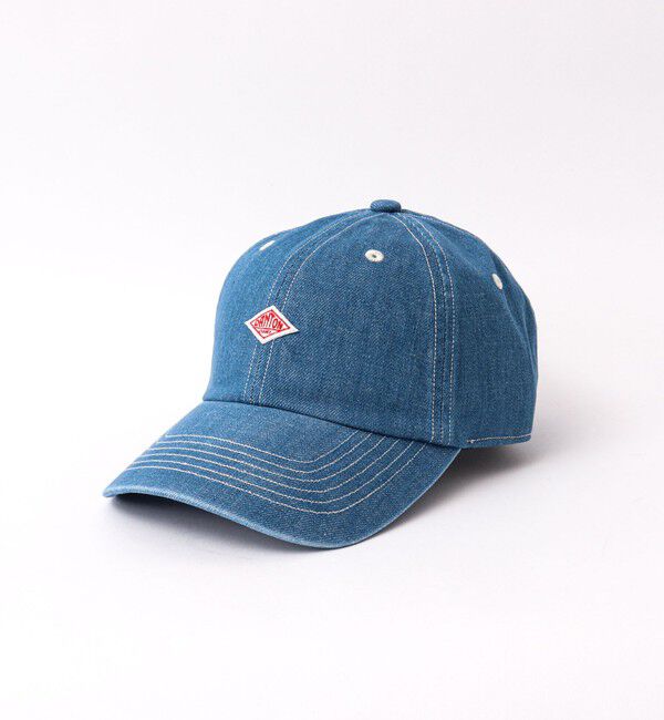 NOLLEY'S goodman「【DANTON/ダントン】10oz DENIM 6PANEL CAP #DT-H0227 YMN 26SSコレクション」|キャップ・キャスケット|ライトブルー
