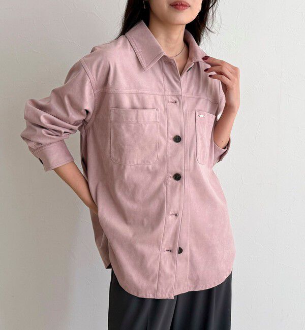 fredy emue「フェイクスエードシャツ」|シャツ・ブラウス|