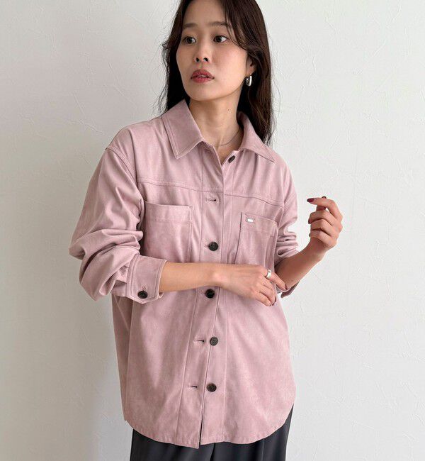 fredy emue「フェイクスエードシャツ」|シャツ・ブラウス|