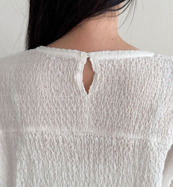 fredy emue「ラウンドヘムカットブラウス」|Tシャツ・カットソー|