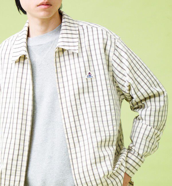 GLOSTER「【GEVACO/ゲバコ】ジップアップ シャツジャケット」|ブルゾン・スタジャン|