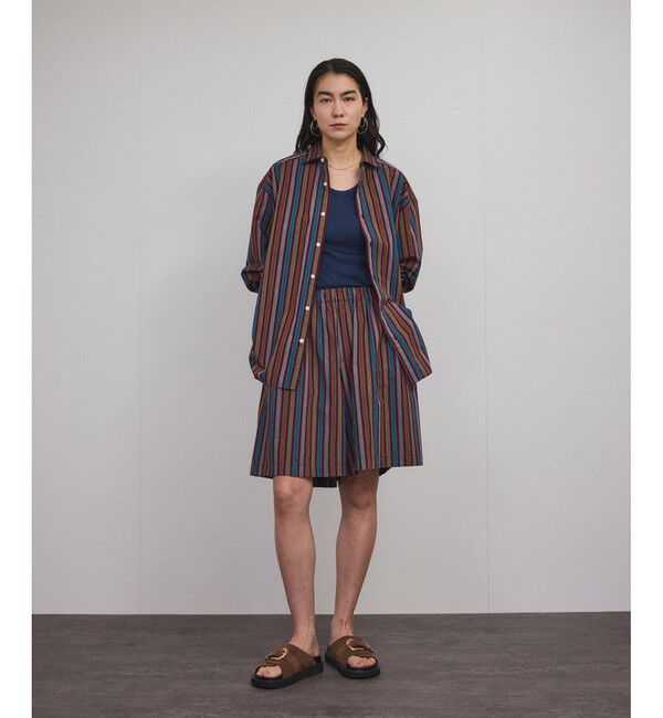 SALON adam et rope'「Hug Silk ラウンドネックタンクトップ」|タンクトップ|