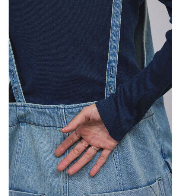 SALON adam et rope'「Hug Silk ラウンドネックプルオーバー」|Tシャツ・カットソー|