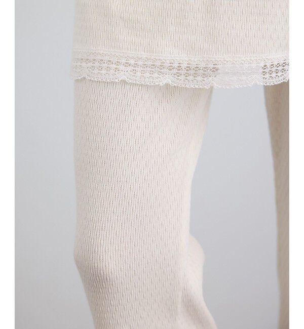 SALON adam et rope'「【Angie La La for SALON】GENTLE intimate レギンススカート」|チノ|